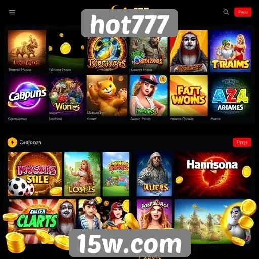 Análise dos jogos disponíveis no hot777